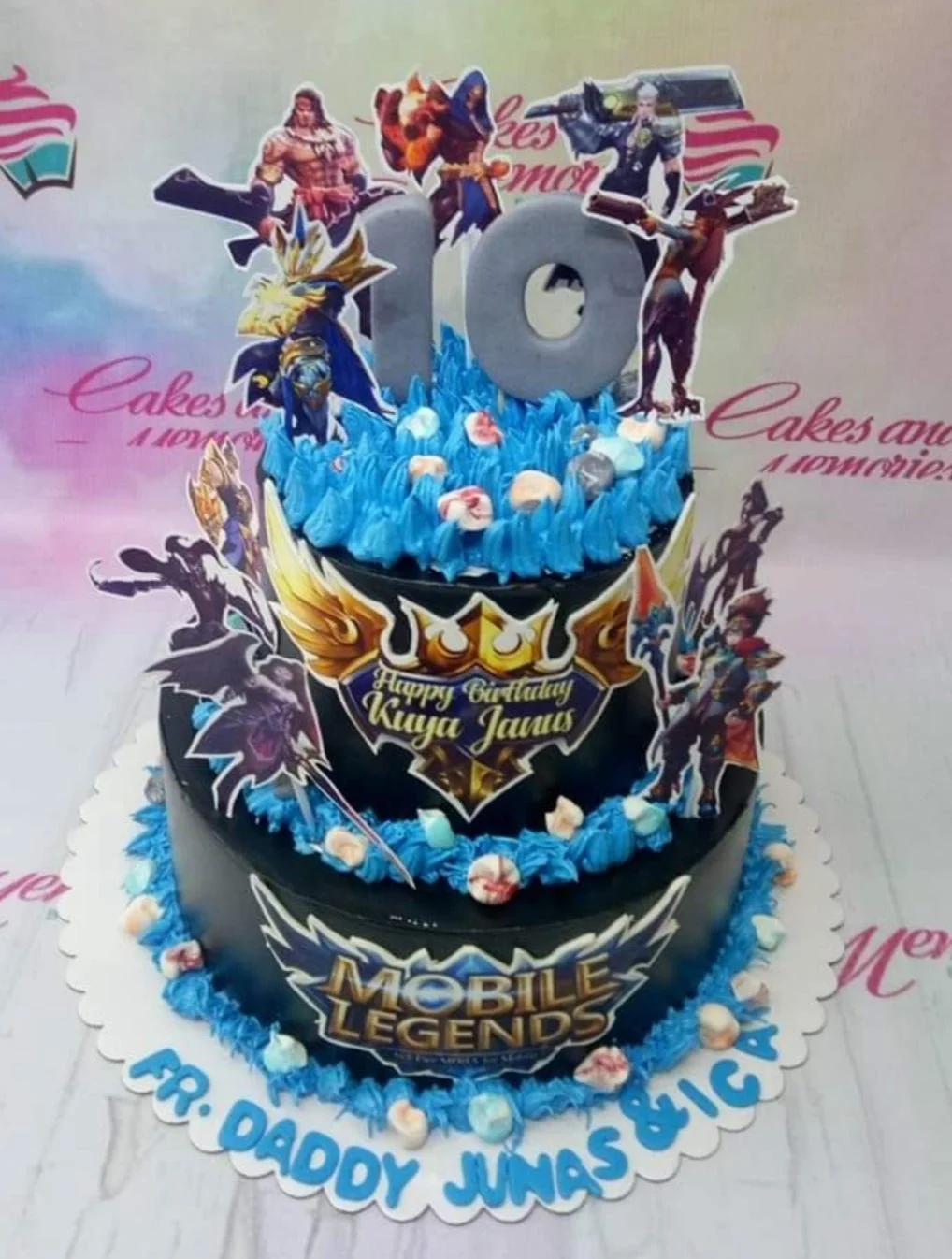 Mobile Legends Cake