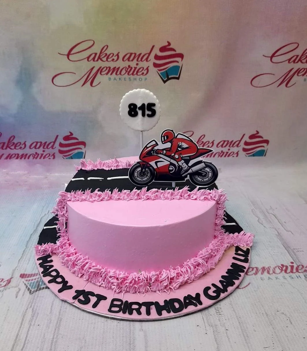 Motorcycle Cake