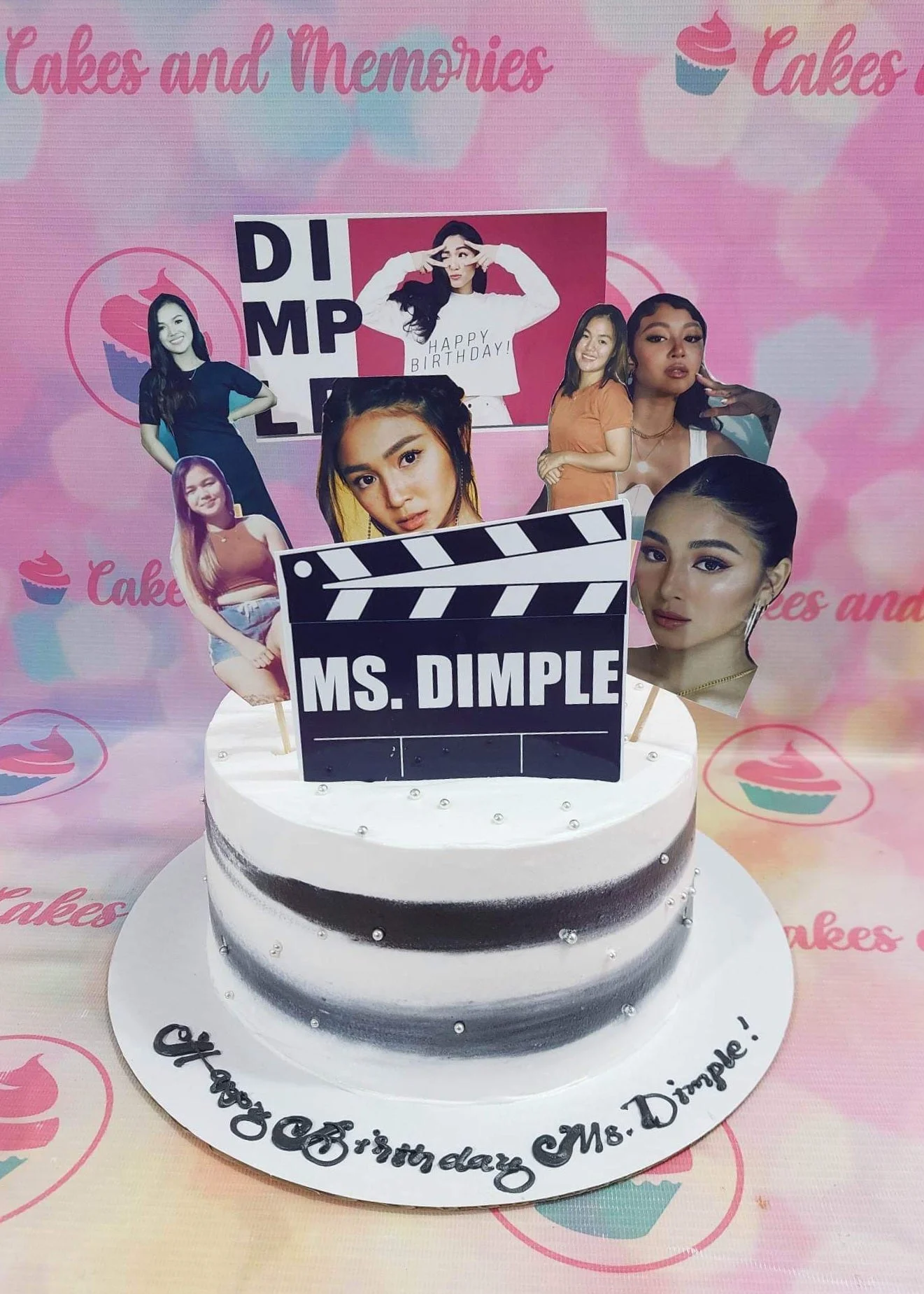 Ms. Dimple Celebrity Movie Cake Design