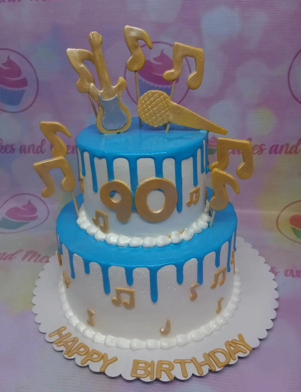 Musical Birthday Music Birthday Cake Design