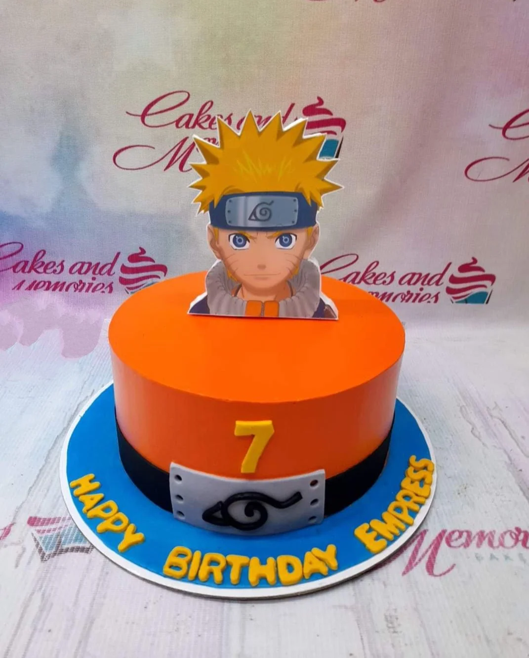 Naruto Cake