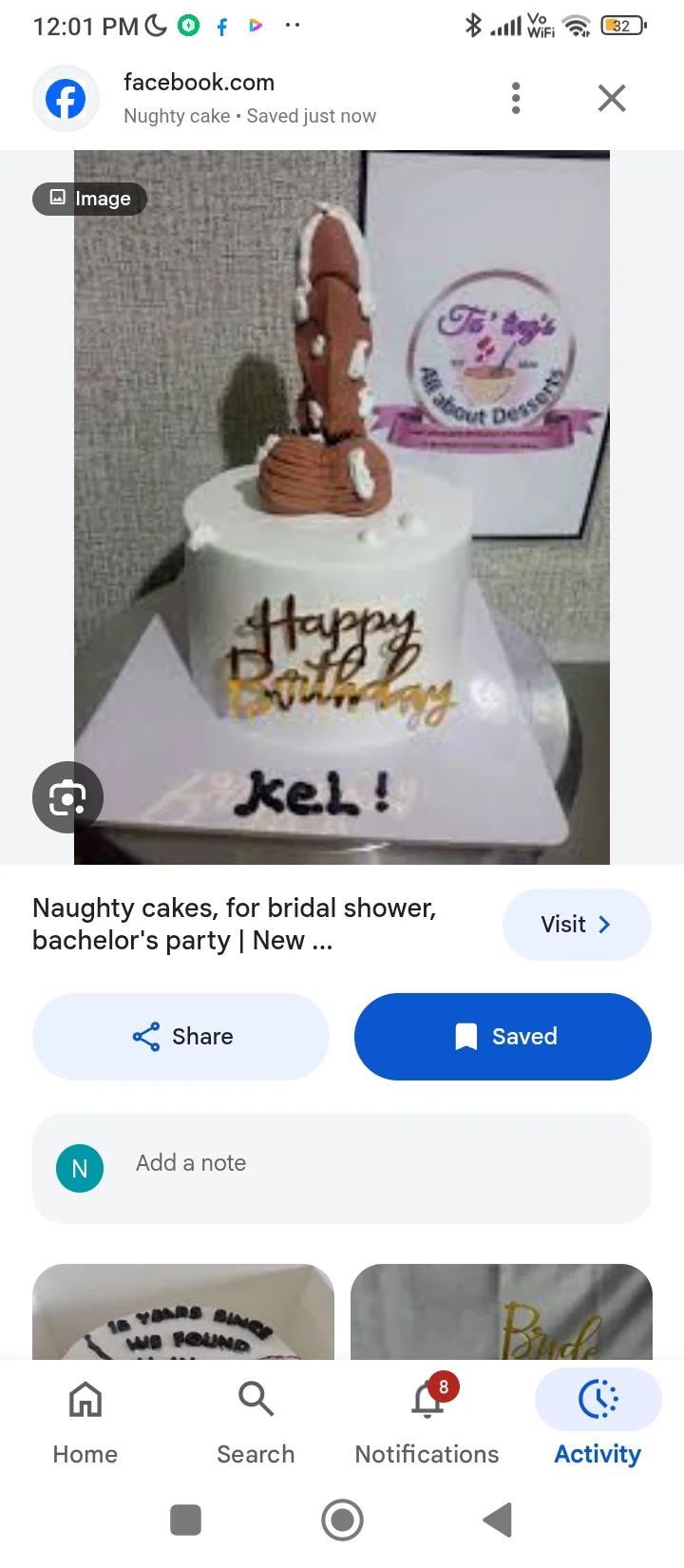 Naughty Cake