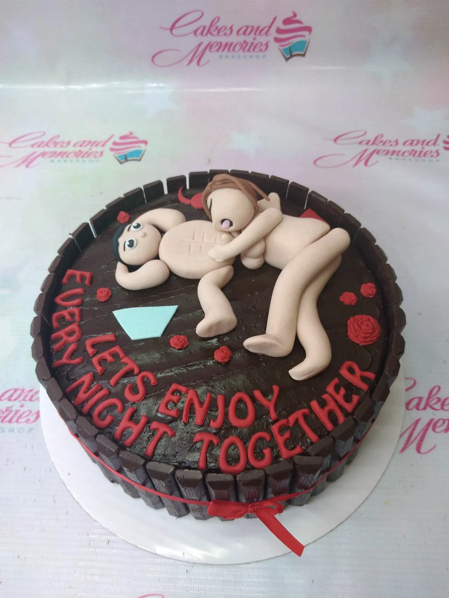 Naughty Couple Cake