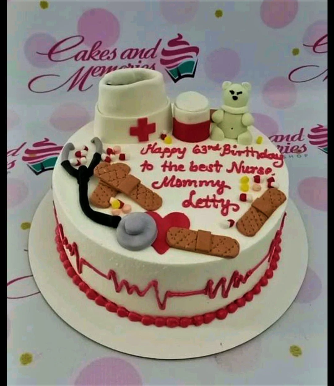 Nurse Healthcare Cake Design