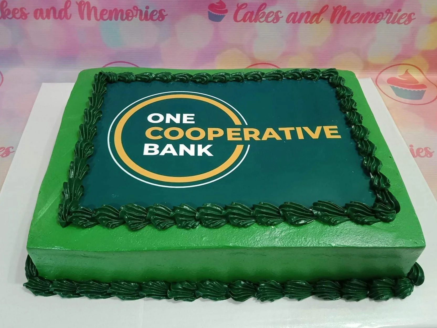 One Cooperative Bank Karate Cake Design
