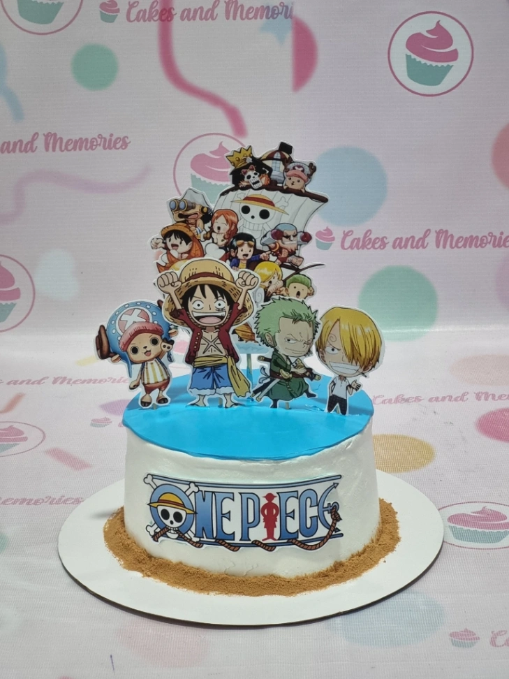 One Piece Blue Cake