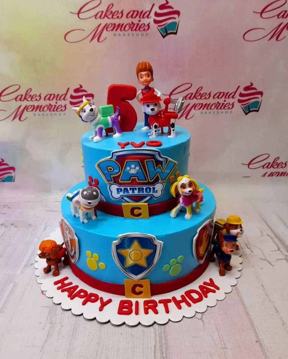 Paw Patrol Police Cake Design