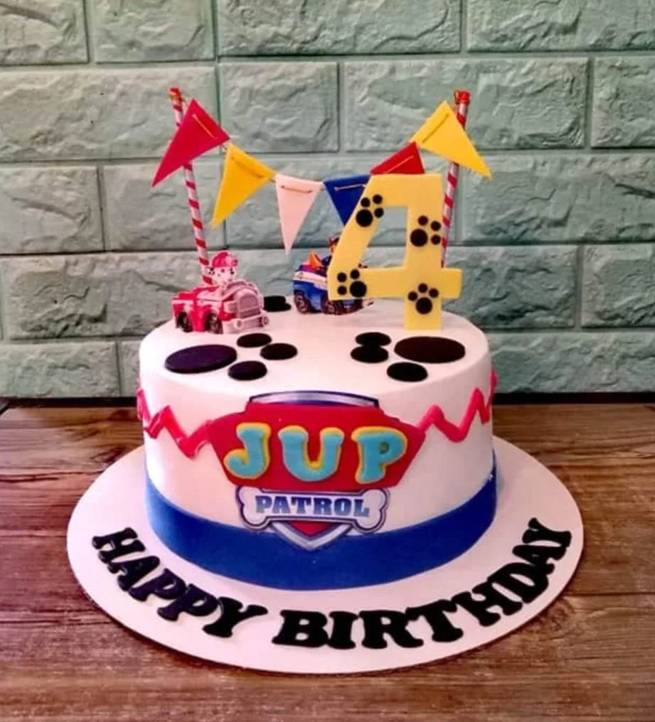 Paw Patrol Police Cake Design