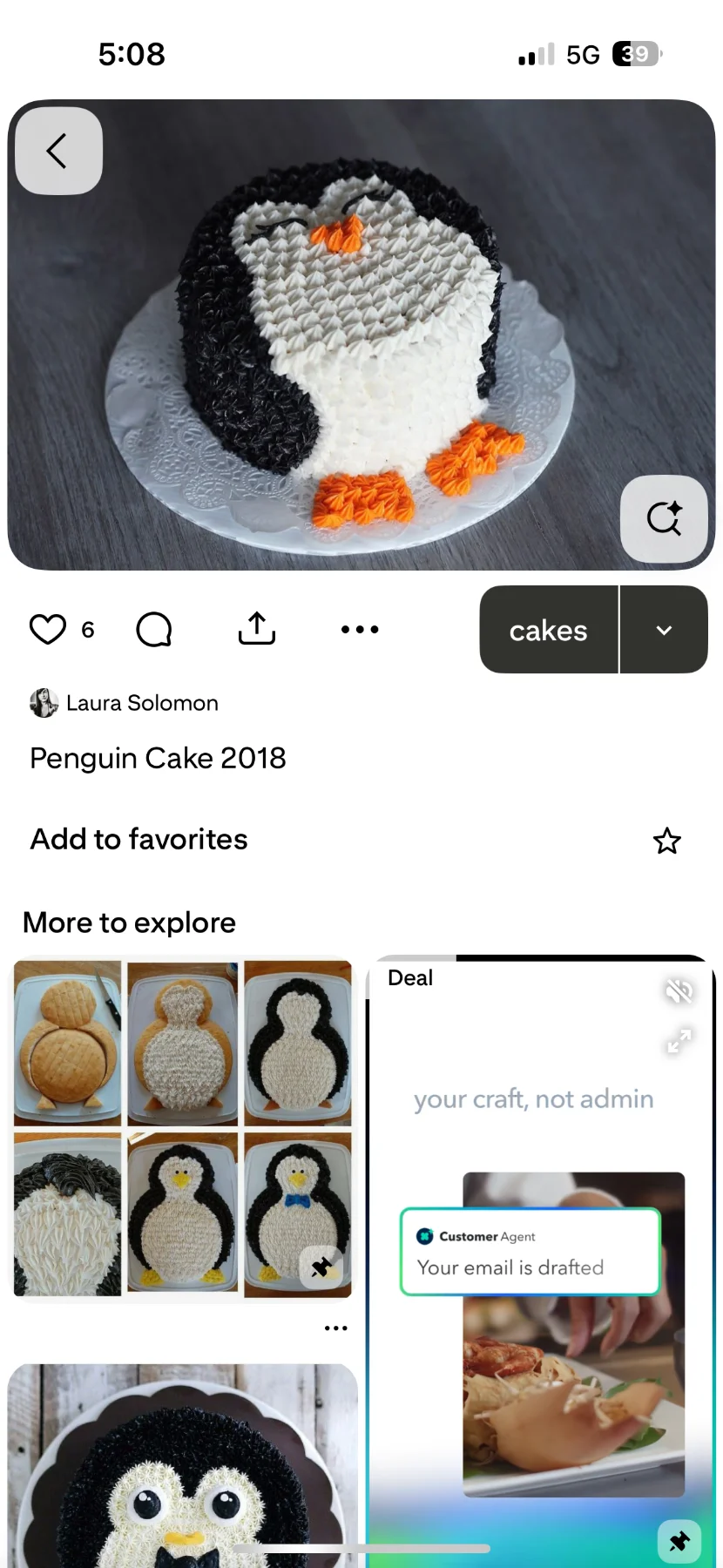 Penguin Lotto Cake Design