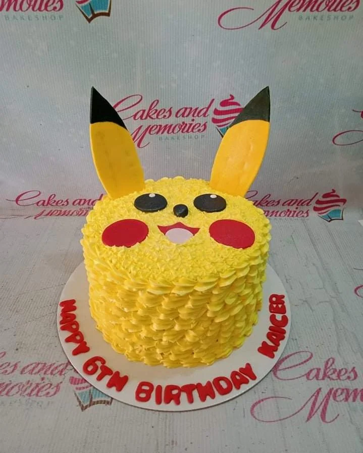 Pikachu Chuchu TV Cake Design