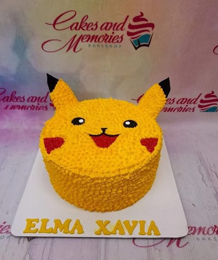 Pikachu Character Cake Design