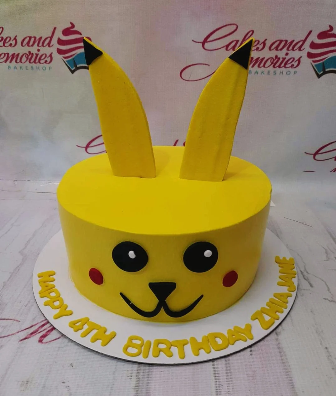 Pikachu Chuchu TV Cake Design