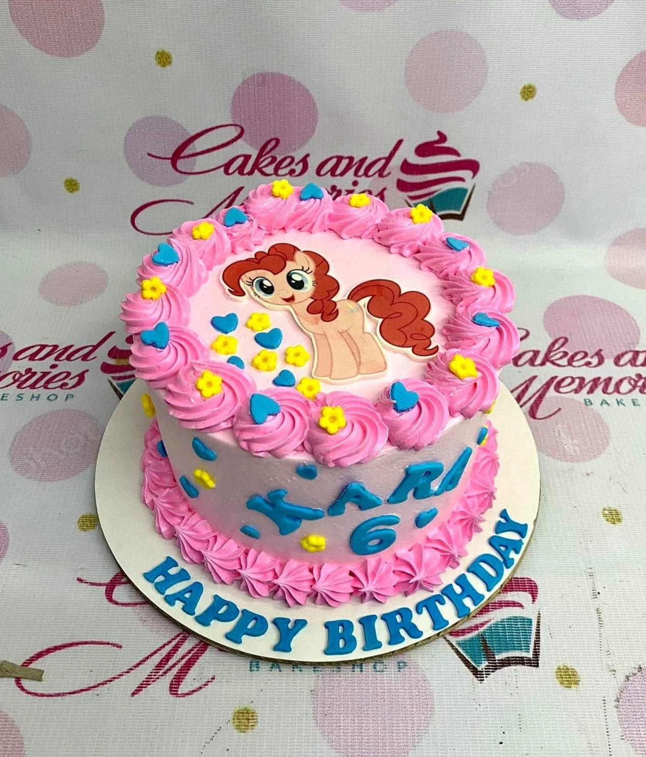 Pinkie Pie My Little Pony Cake