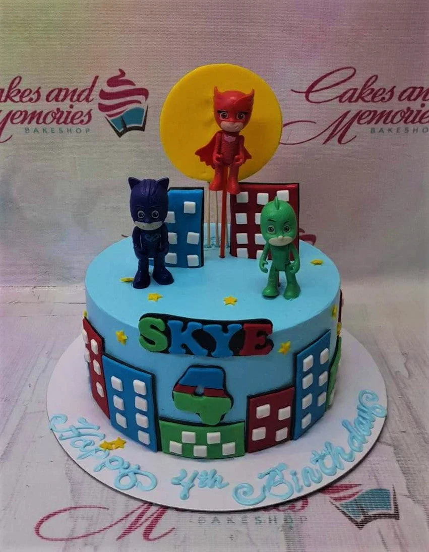 Pj Masks Cake
