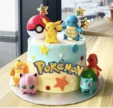 Pokemon SquidGame Cake Design