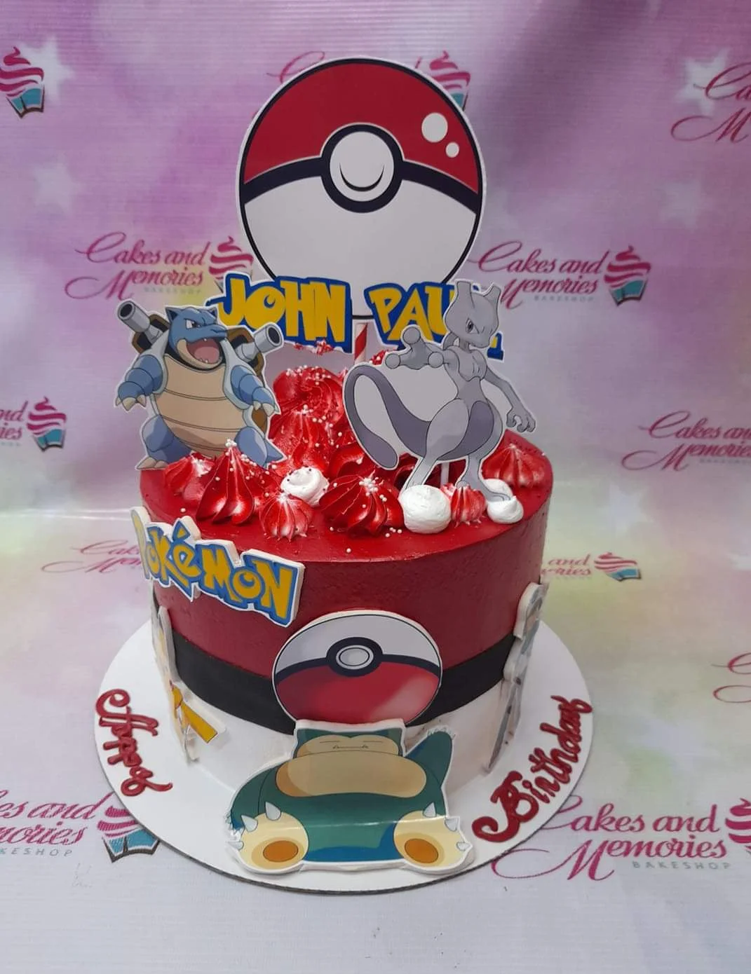 Pokemon Cake