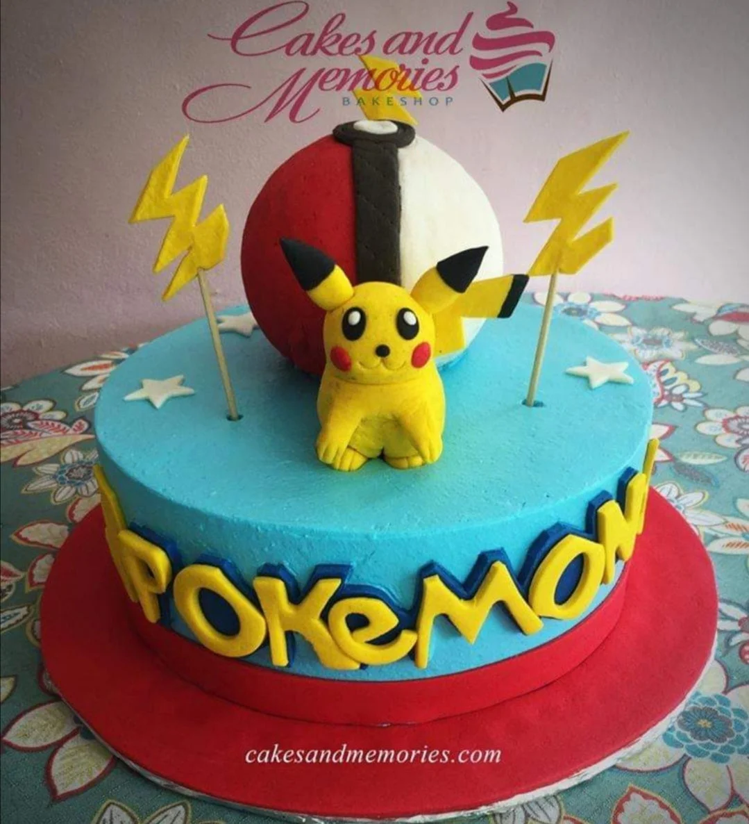 Pokemon Cake