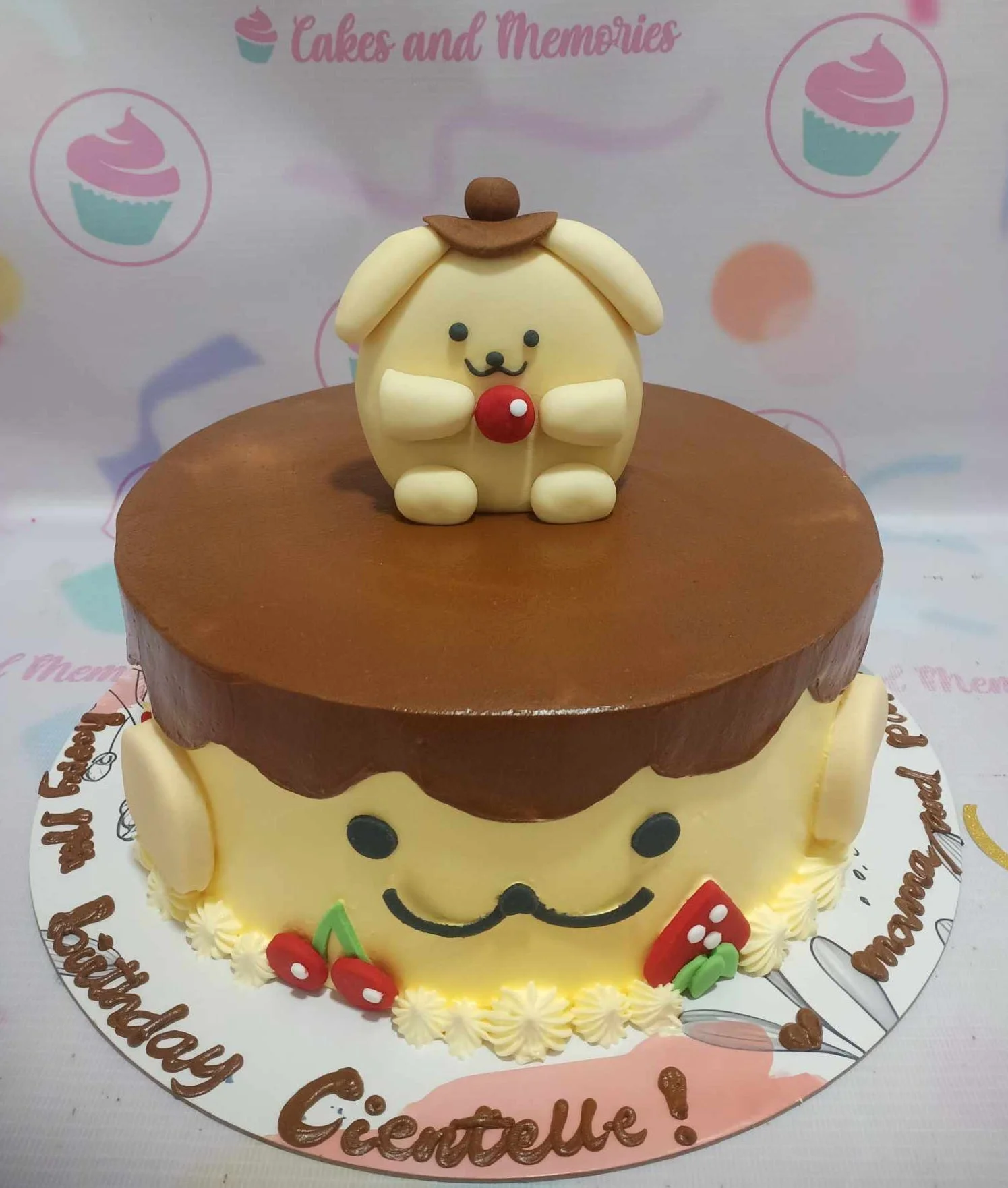 Pompompurin Cake