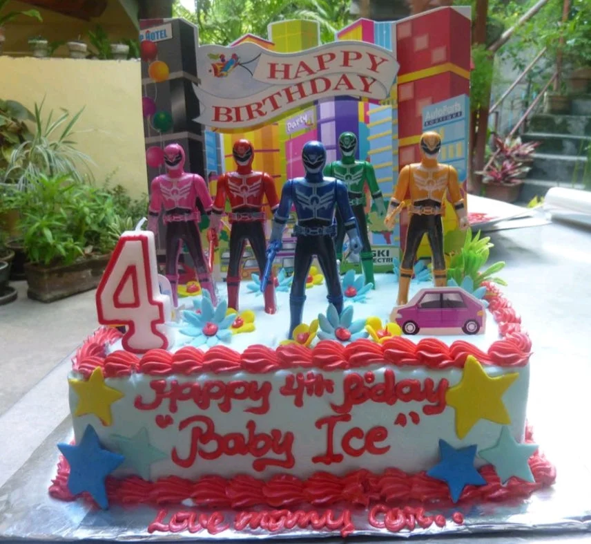Power Rangers Cake