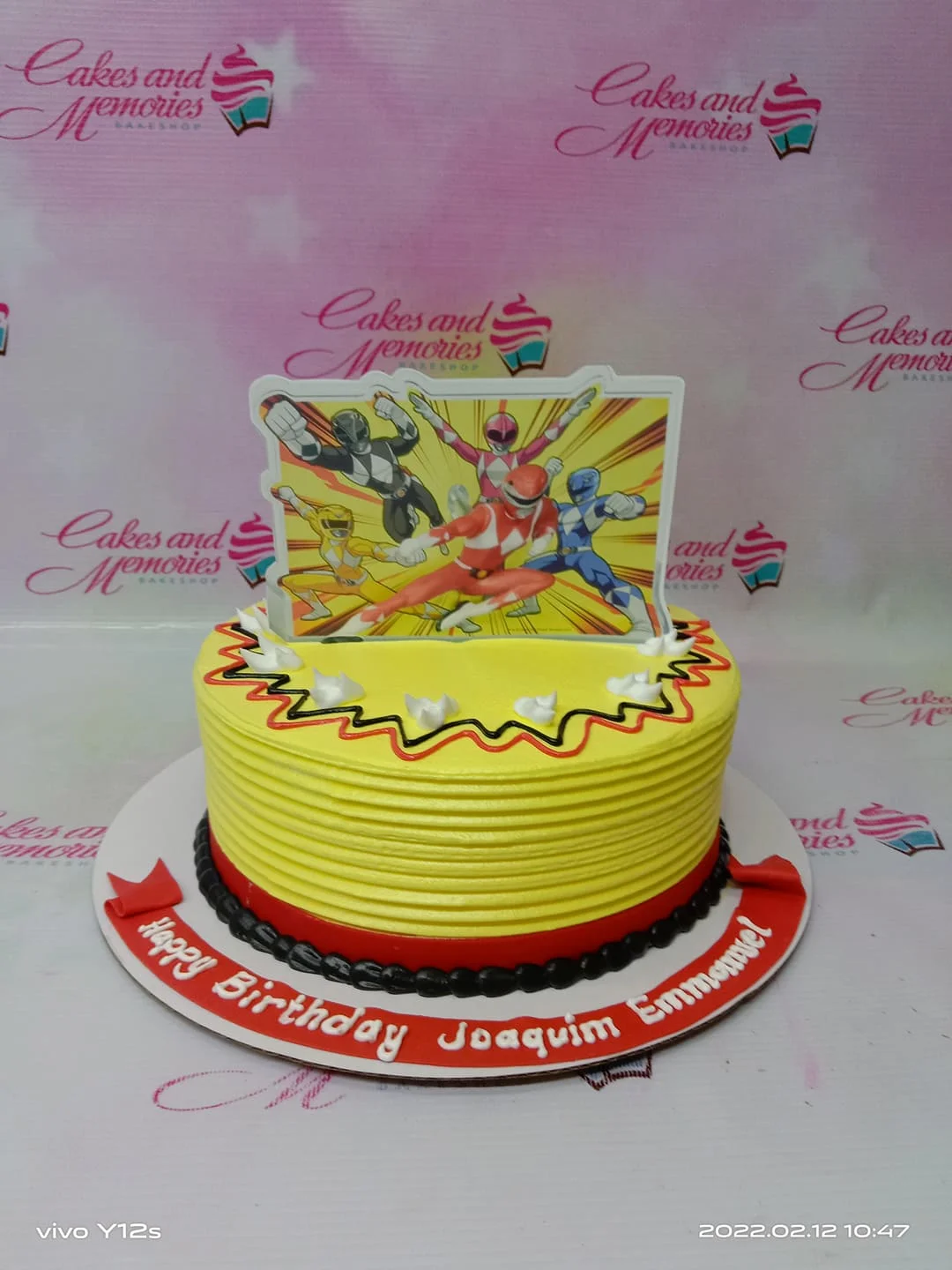 Power Rangers Cake