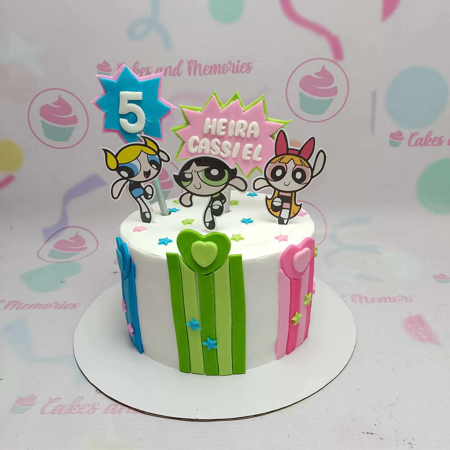 Powerpuff Girls Power Puff Girls Cake Design