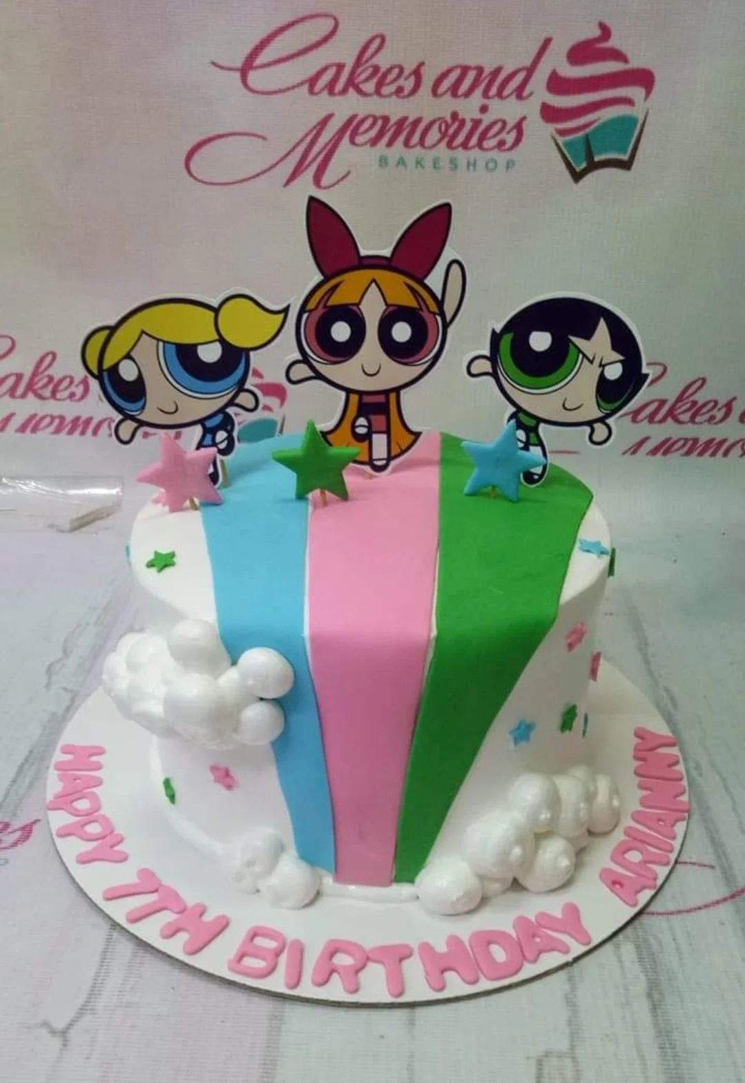 Powerpuff Girls Power Puff Girls Cake Design