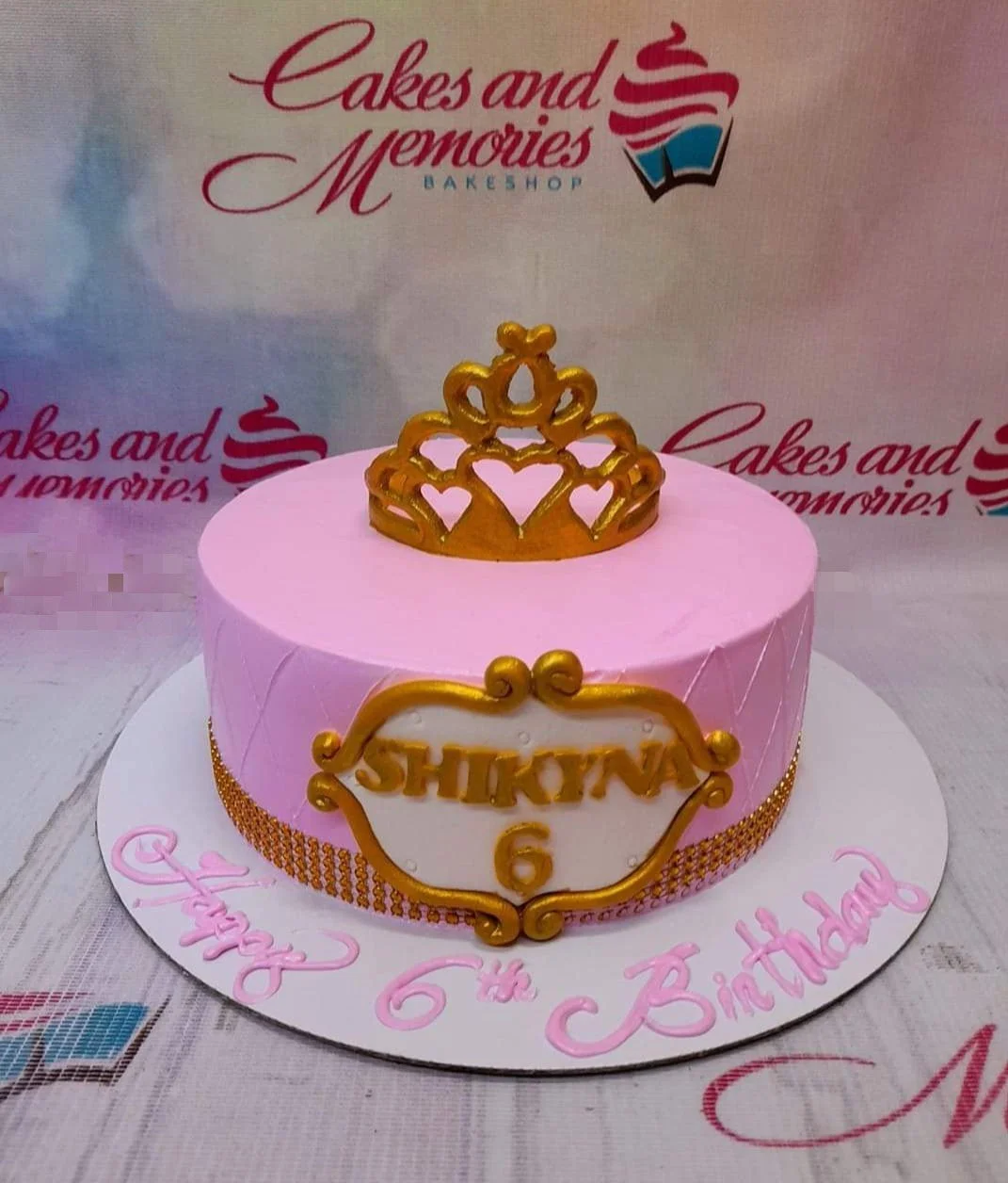 Princess Crown Cake