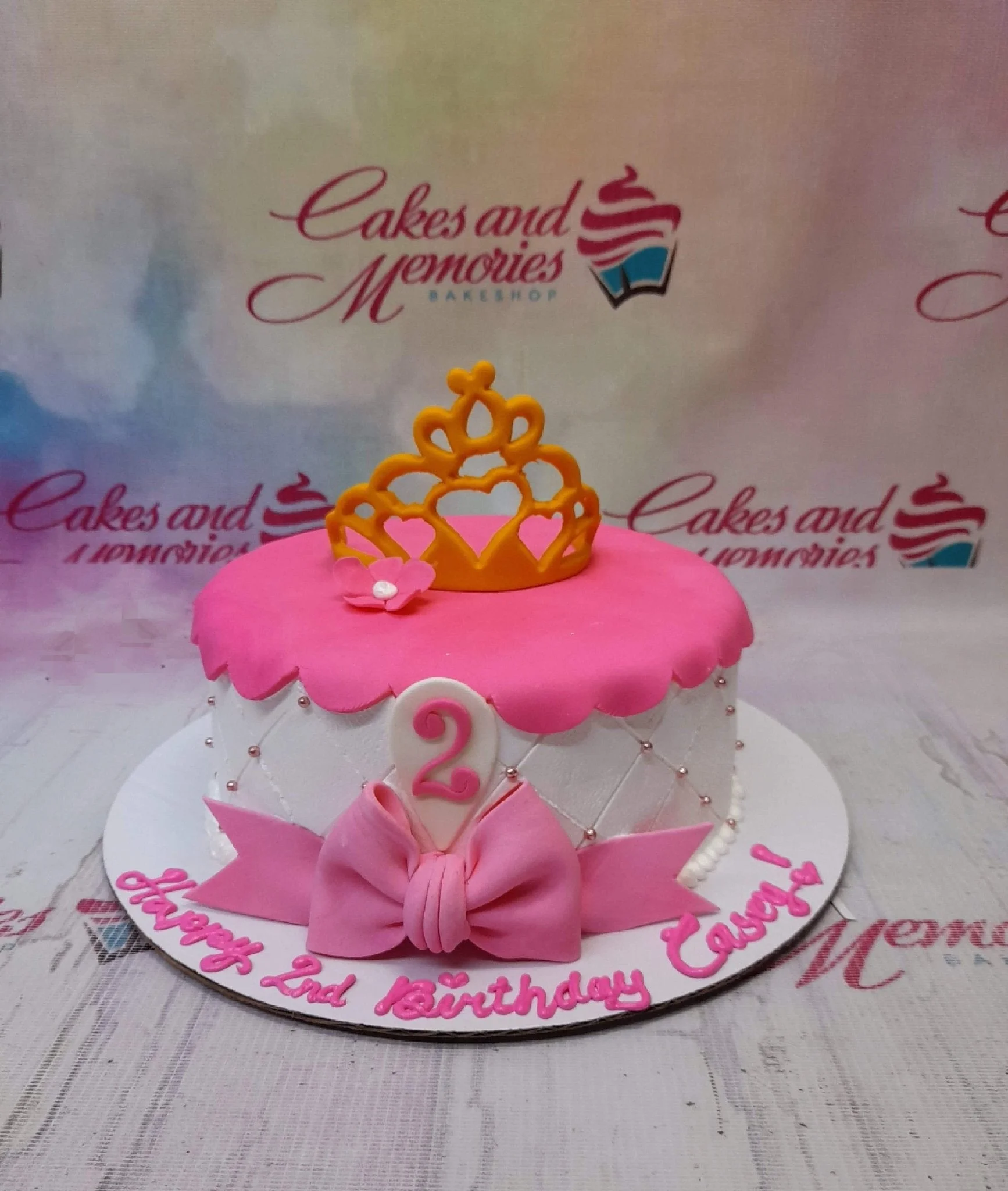 Princess Crown Cake