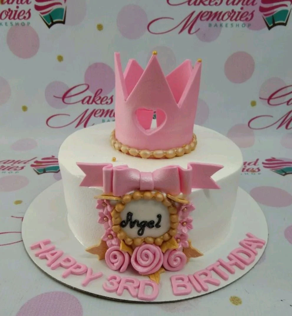 Princess Crown Cake