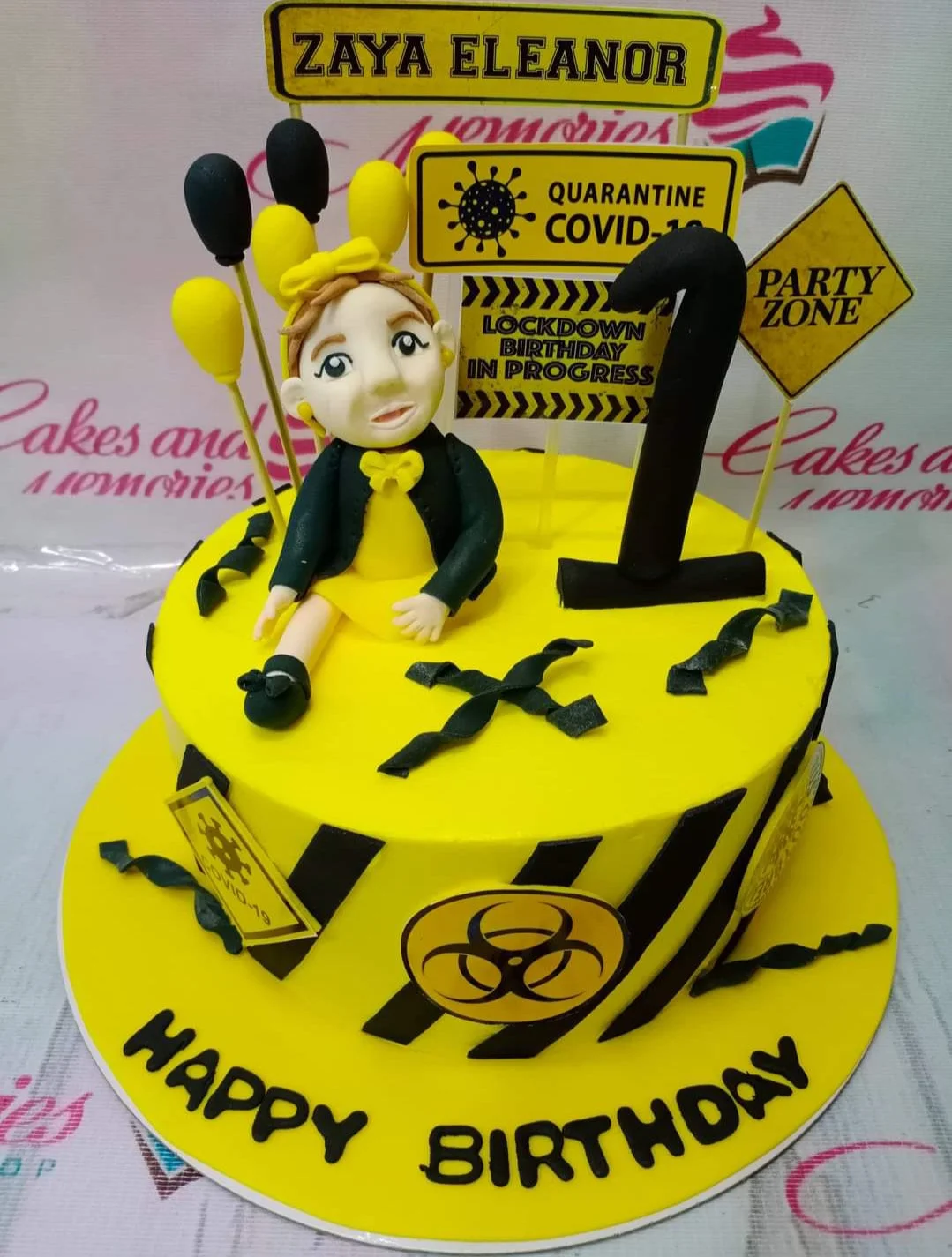 Quarantine Lockdown Cake