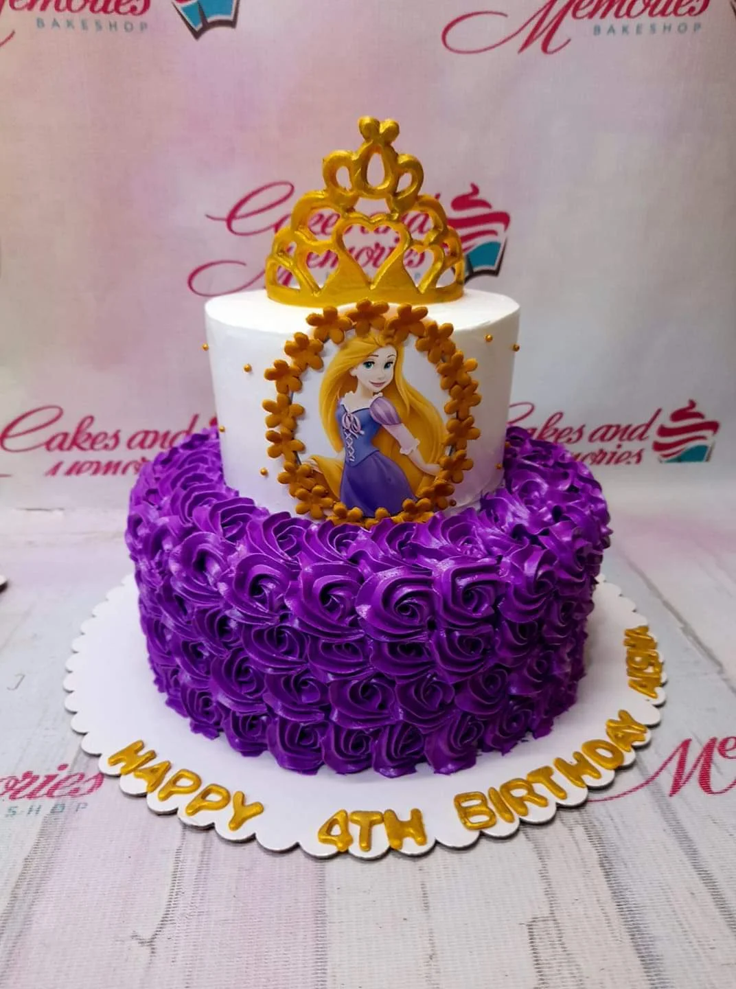 Rapunzel Princess Cake