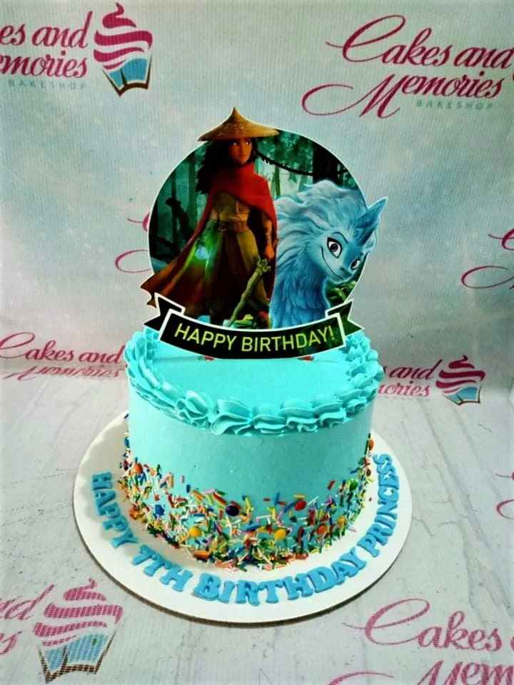 Raya And The Last Dragon Raya Cakes Cake Design