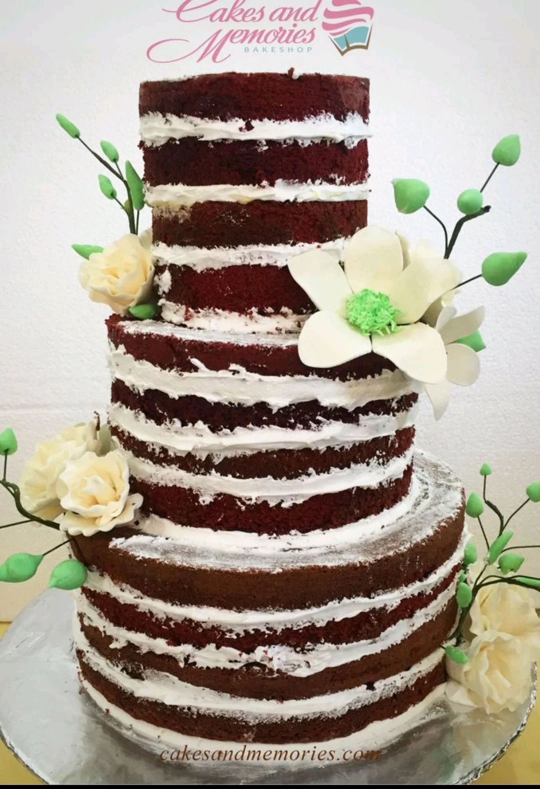 Red Velvet Naked Cake