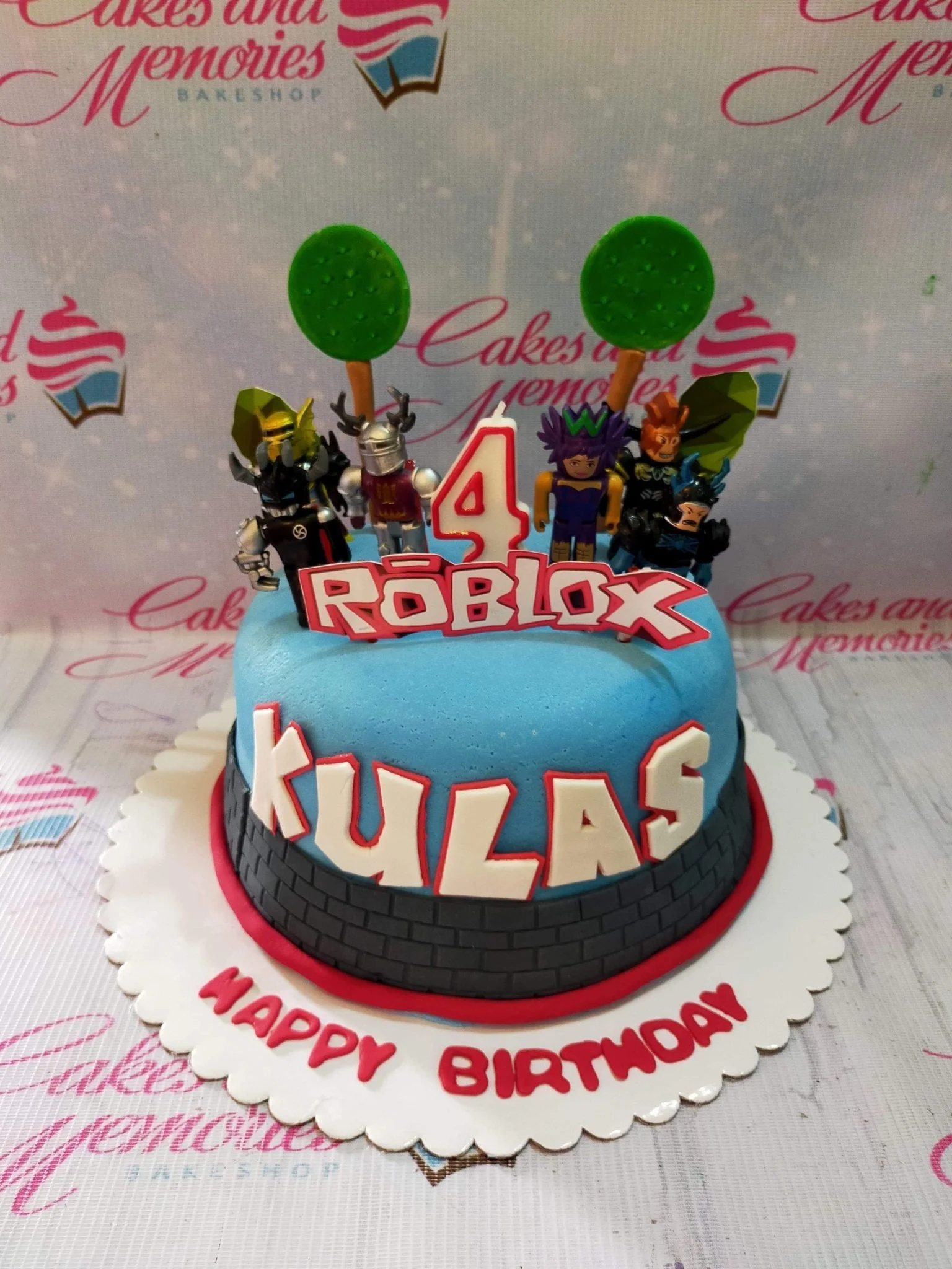 Roblox Walfoo Cake Design