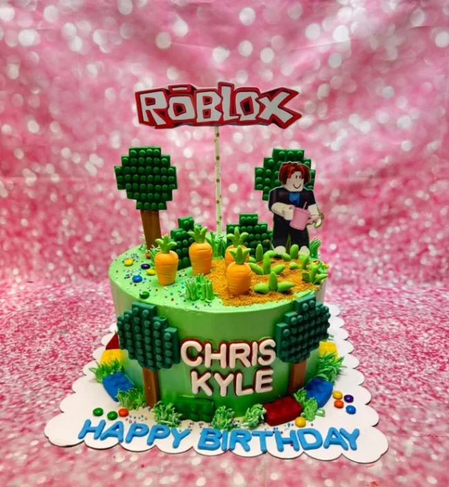 Roblox Green Attack On Titan Cake Design