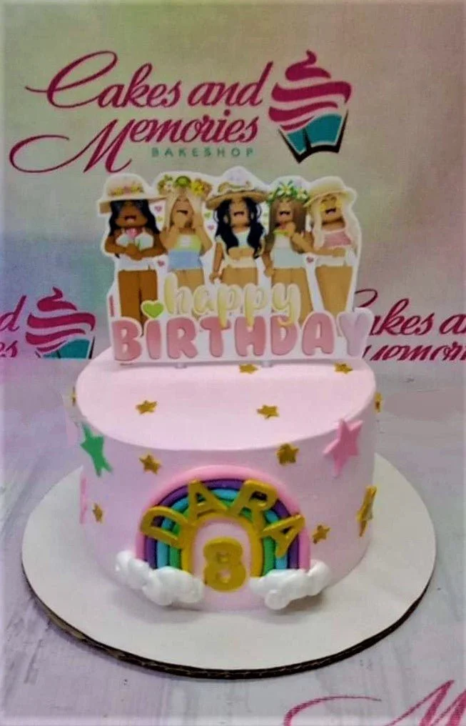 Roblox Rainbow Friends Cake Design