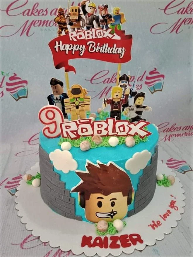 Roblox Walfoo Cake Design