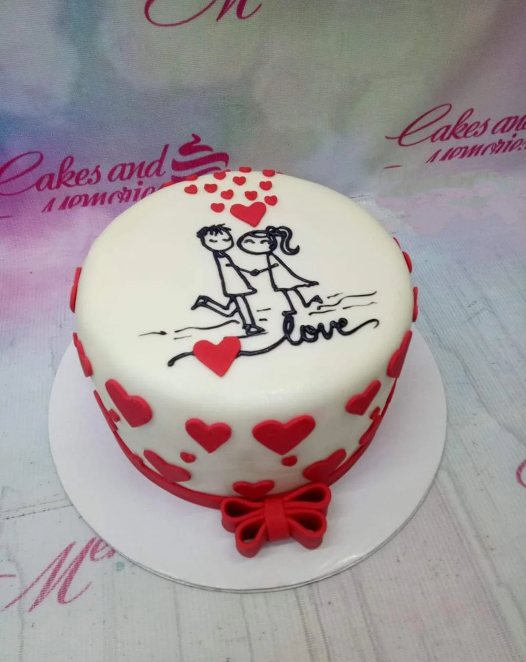 Romantic Love Cake