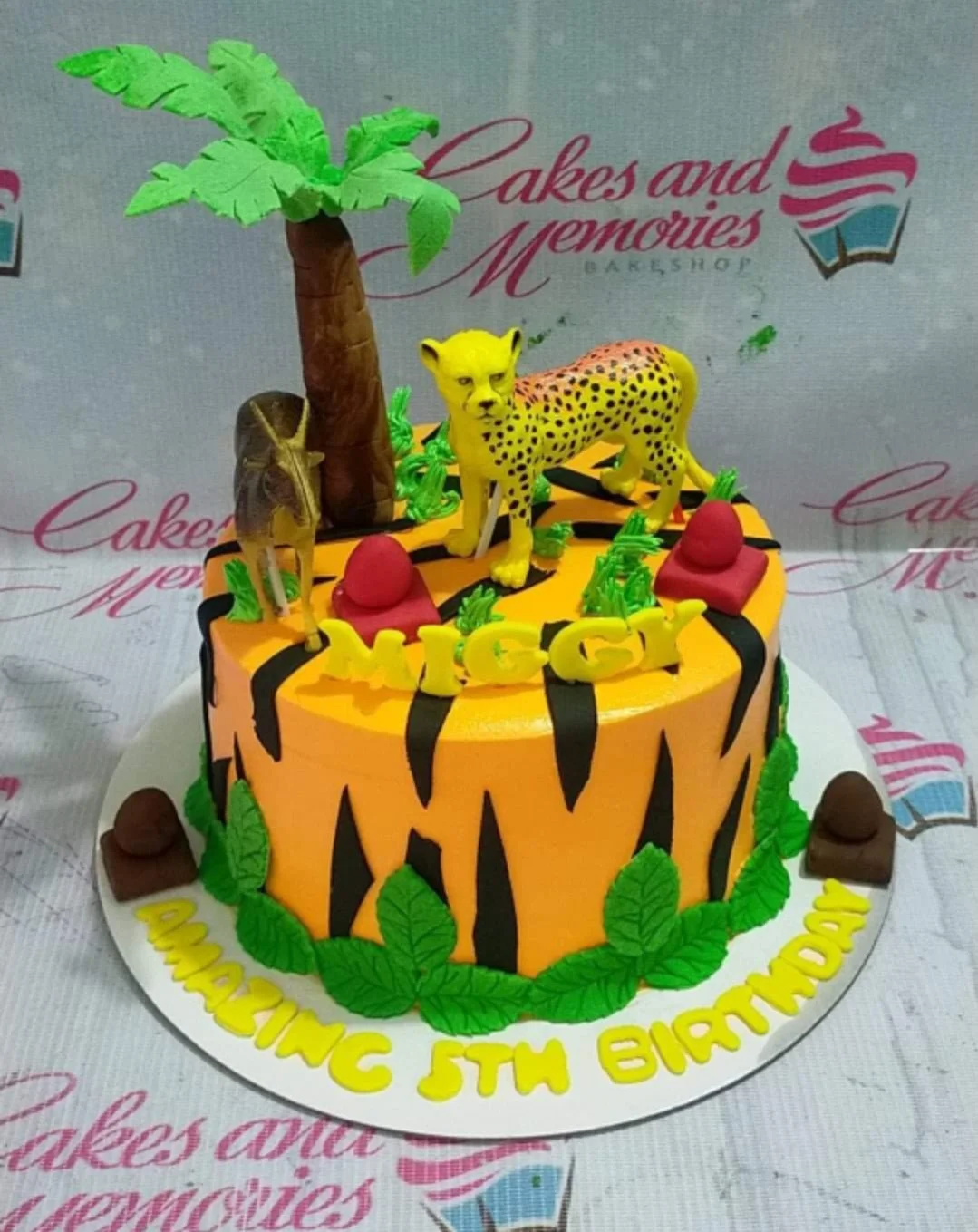 Safari Animal Cake