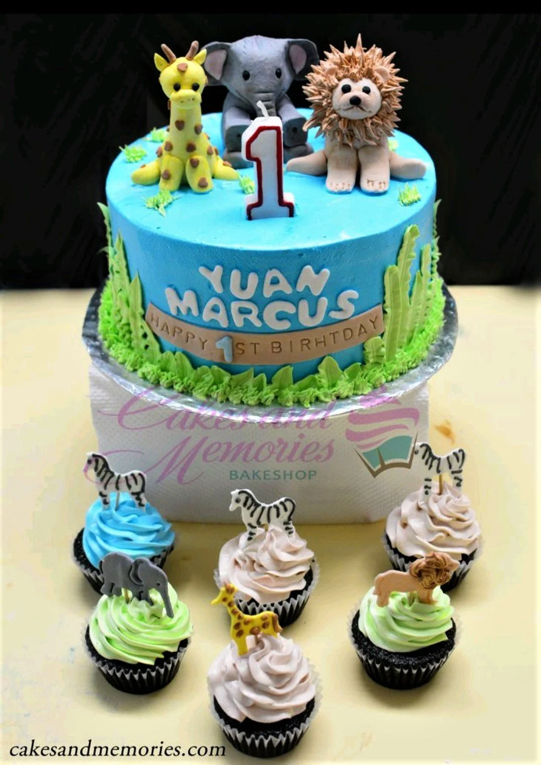Safari Animal Cake