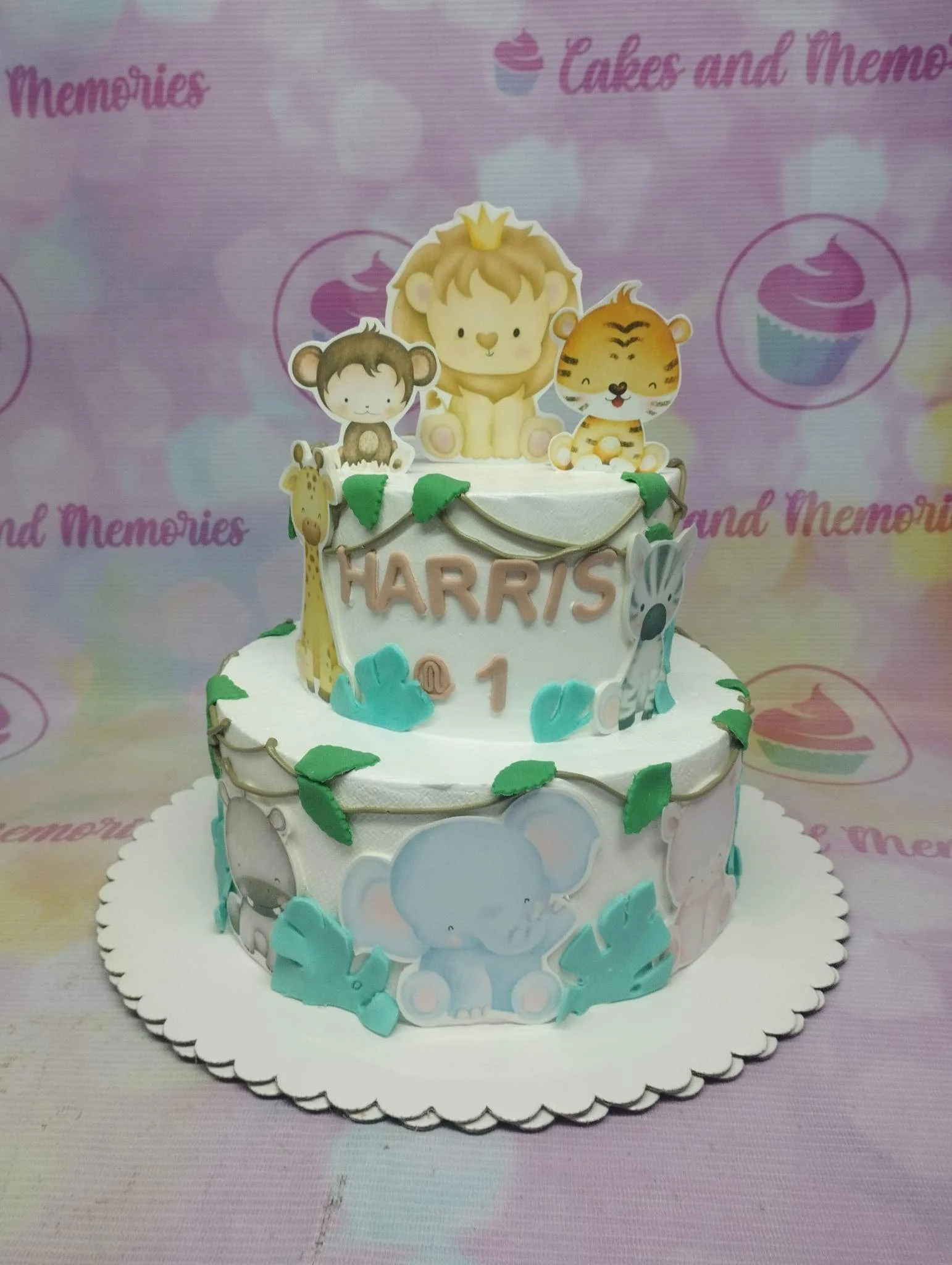 Safari Animal Cake Safari Animal Cake