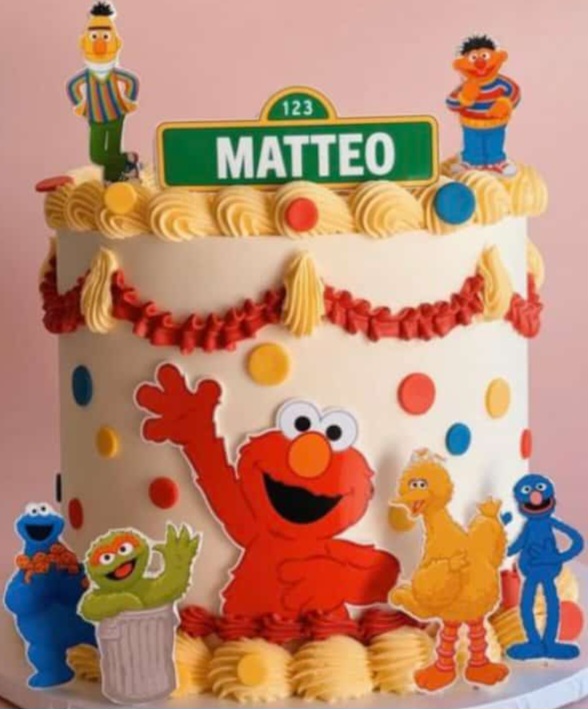 Sesame Street Cake