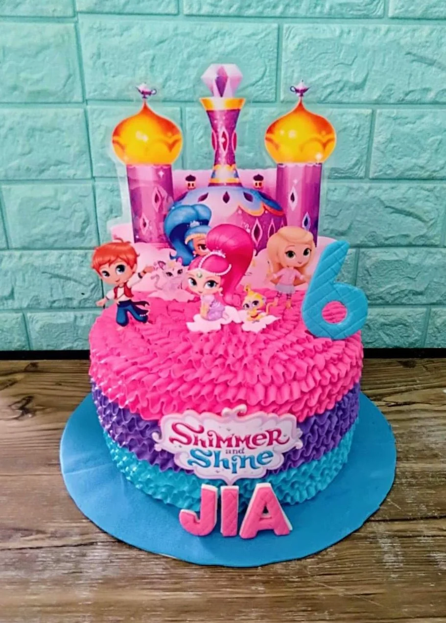 Shimmer And Shine Sunshine Cake Design