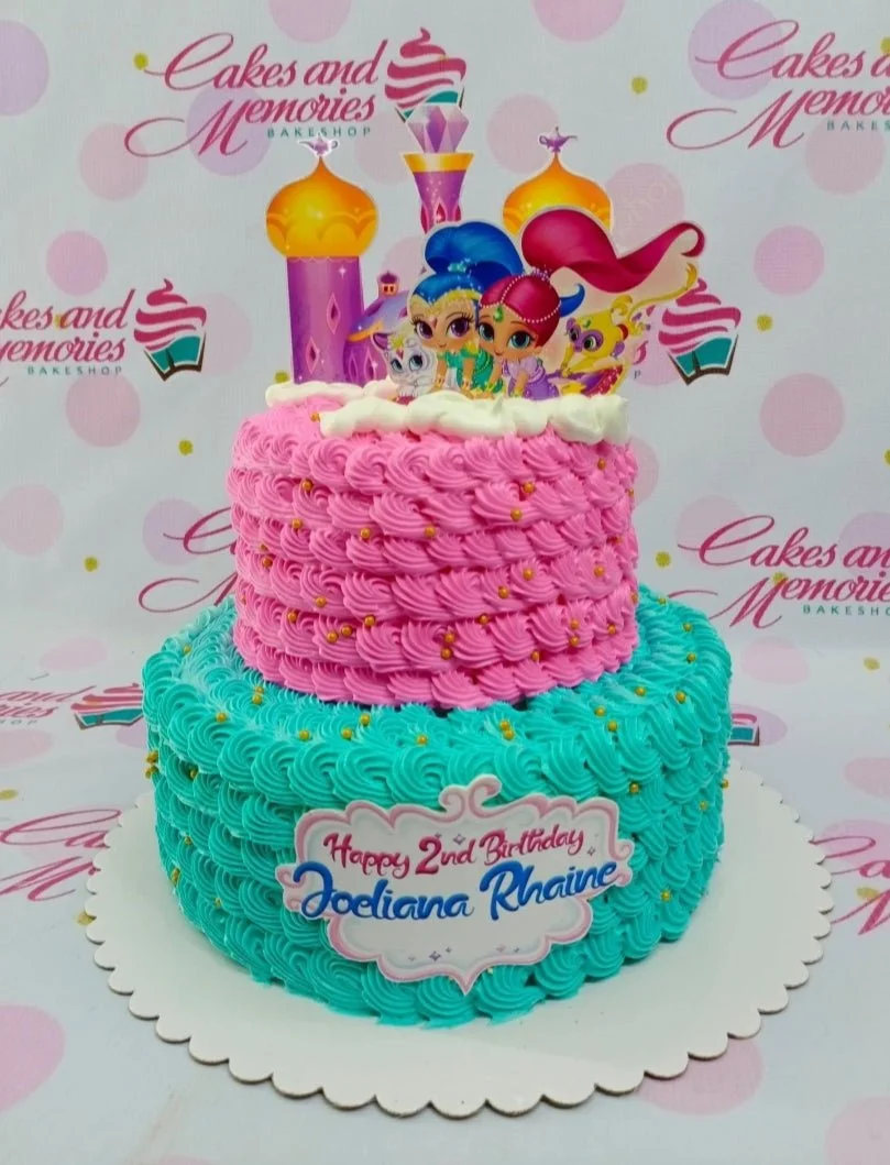Shimmer And Shine Sunshine Cake Design