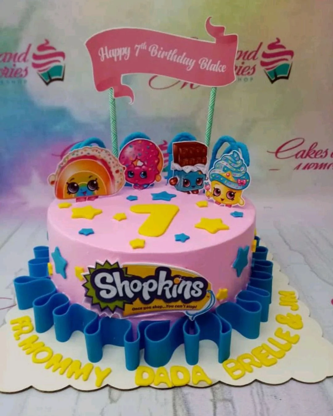 Shopkins Cake
