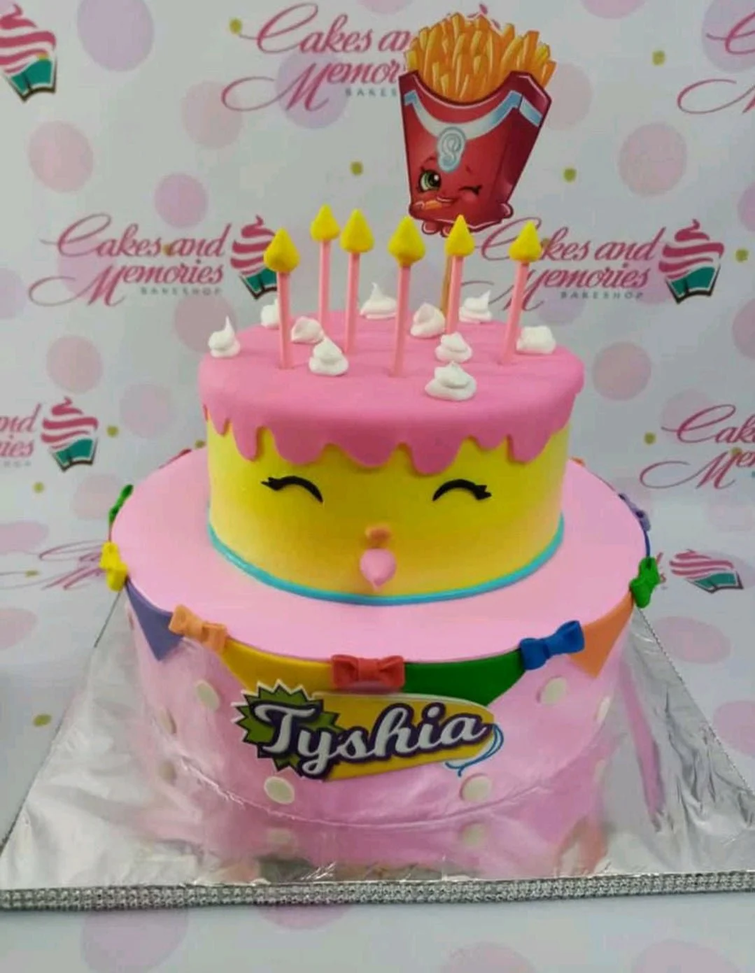 Shopkins Cake