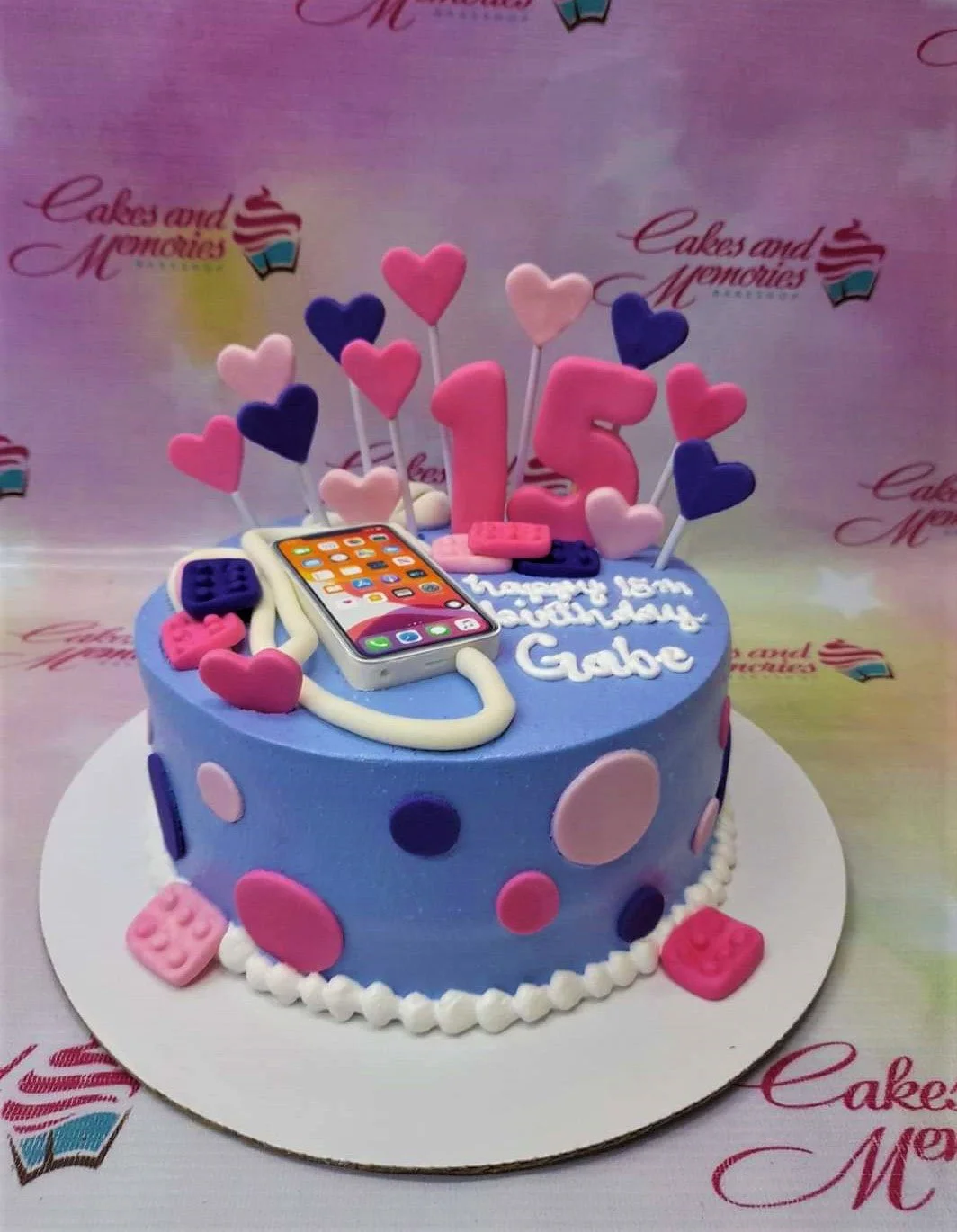 Smartphone Lego Cake