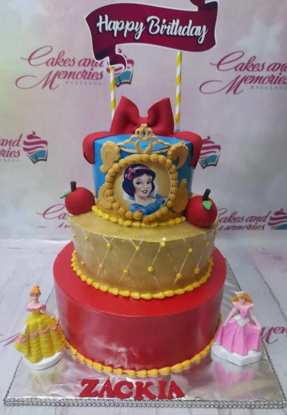 Snow White Princess Cake