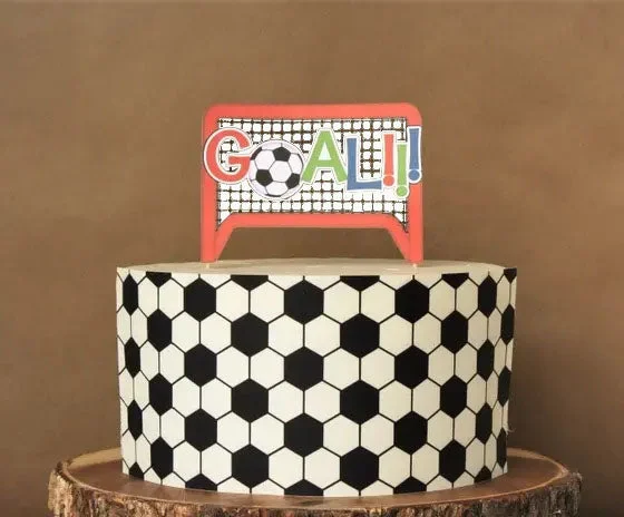 Soccer Goal Cake
