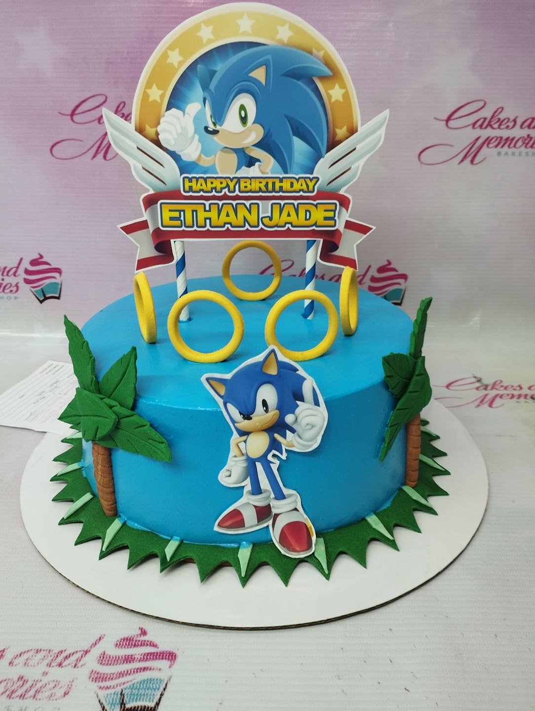 Sonic The Hedgehog Cake Sonic The Hedgehog Cake